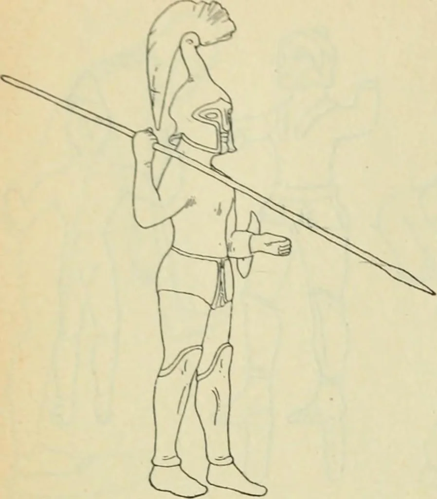 An illustration from Répertoire de la statuaire grecque et romaine, 1908, leaf 125