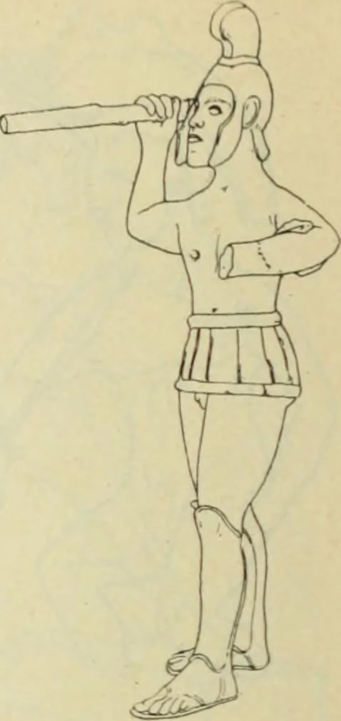 An illustration from Répertoire de la statuaire grecque et romaine, 1908, leaf 125