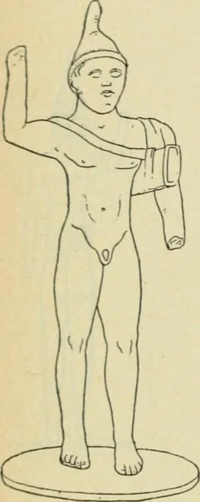 An illustration from Répertoire de la statuaire grecque et romaine, 1908, leaf 125