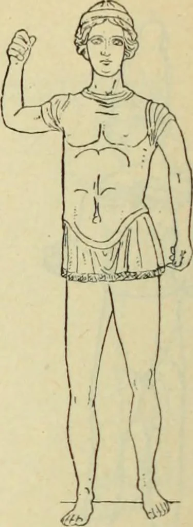 An illustration from Répertoire de la statuaire grecque et romaine, 1908, leaf 127