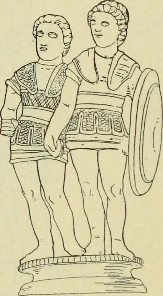 An illustration from Répertoire de la statuaire grecque et romaine, 1908, leaf 127