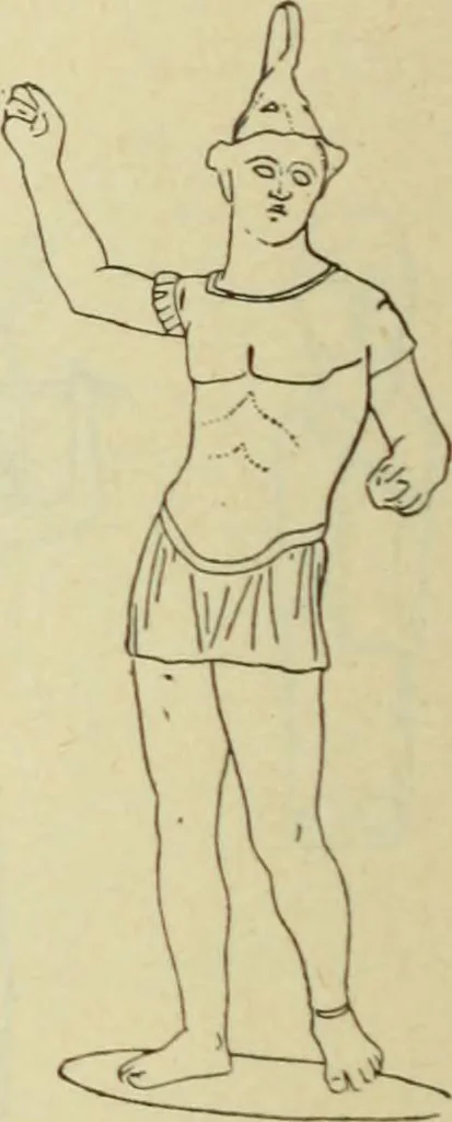 An illustration from Répertoire de la statuaire grecque et romaine, 1908, leaf 127