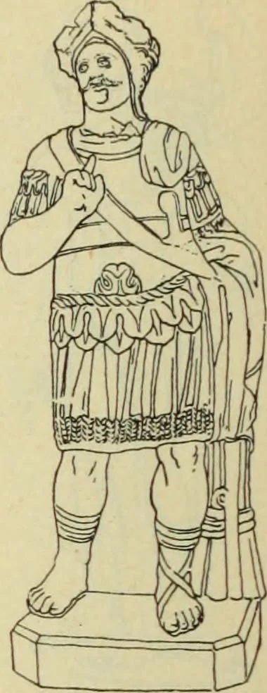 An illustration from Répertoire de la statuaire grecque et romaine, 1908, leaf 131