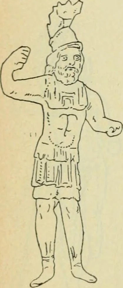 An illustration from Répertoire de la statuaire grecque et romaine, 1908, leaf 131