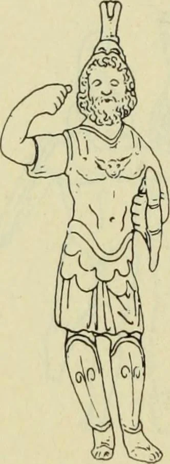 An illustration from Répertoire de la statuaire grecque et romaine, 1908, leaf 131