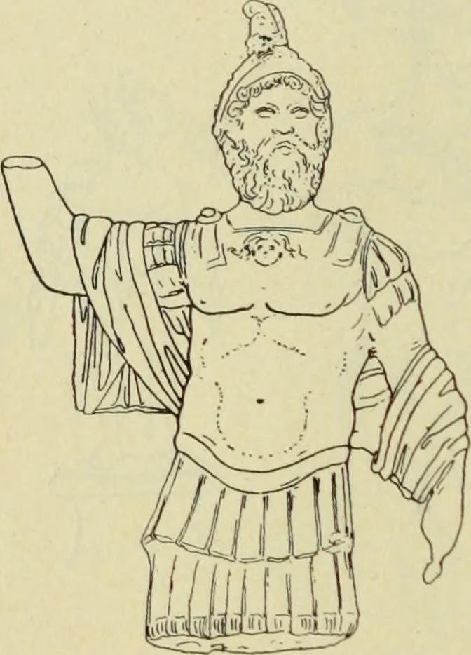 An illustration from Répertoire de la statuaire grecque et romaine, 1908, leaf 131
