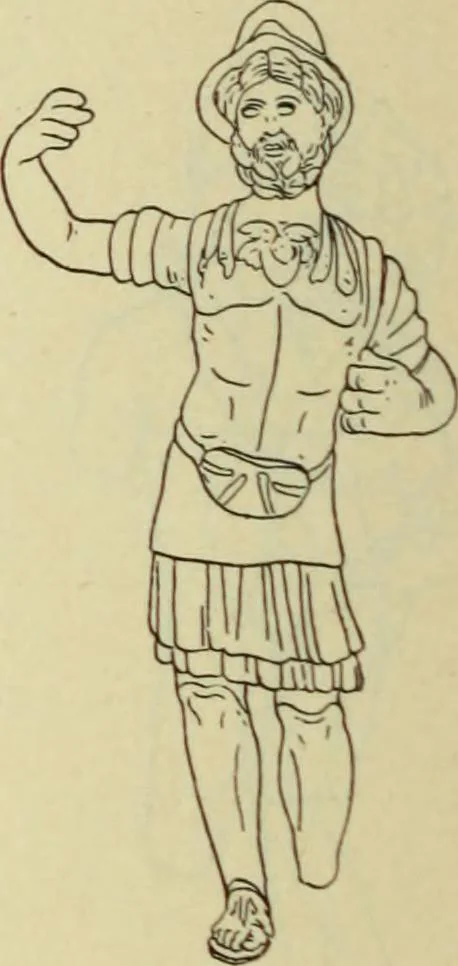 An illustration from Répertoire de la statuaire grecque et romaine, 1908, leaf 131