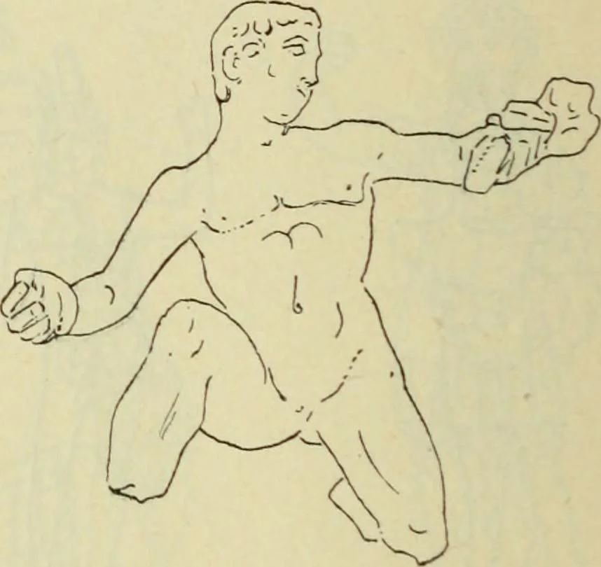 An illustration from Répertoire de la statuaire grecque et romaine, 1908, leaf 133