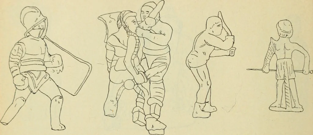 An illustration from Répertoire de la statuaire grecque et romaine, 1908, leaf 135
