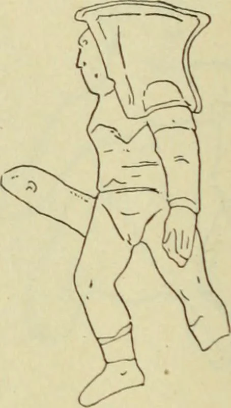 An illustration from Répertoire de la statuaire grecque et romaine, 1908, leaf 135