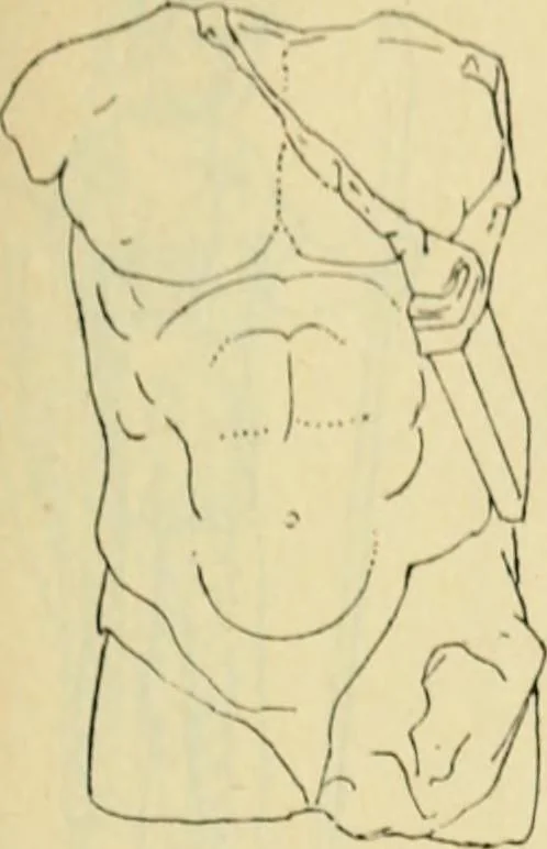 An illustration from Répertoire de la statuaire grecque et romaine, 1908, leaf 138