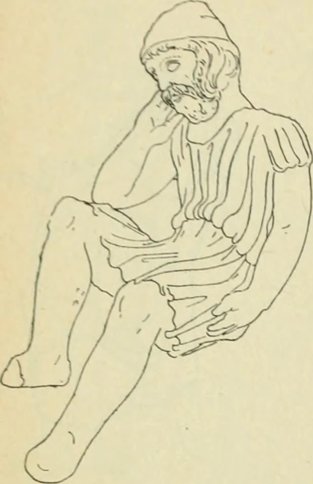 An illustration from Répertoire de la statuaire grecque et romaine, 1908, leaf 139