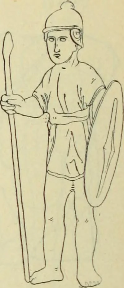 An illustration from Répertoire de la statuaire grecque et romaine, 1908, leaf 139