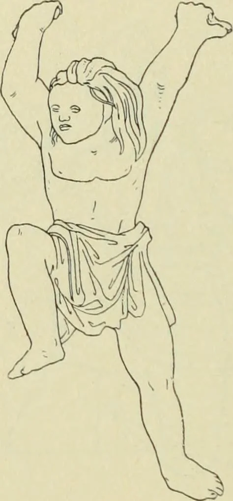 An illustration from Répertoire de la statuaire grecque et romaine, 1908, leaf 139
