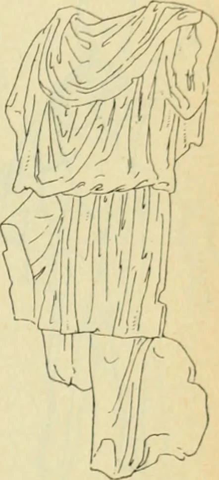 An illustration from Répertoire de la statuaire grecque et romaine, 1908, leaf 140