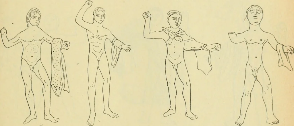 An illustration from Répertoire de la statuaire grecque et romaine, 1908, leaf 142