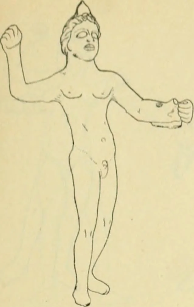 An illustration from Répertoire de la statuaire grecque et romaine, 1908, leaf 144