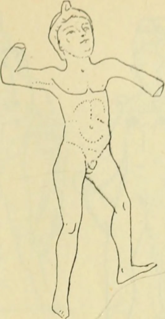 An illustration from Répertoire de la statuaire grecque et romaine, 1908, leaf 144