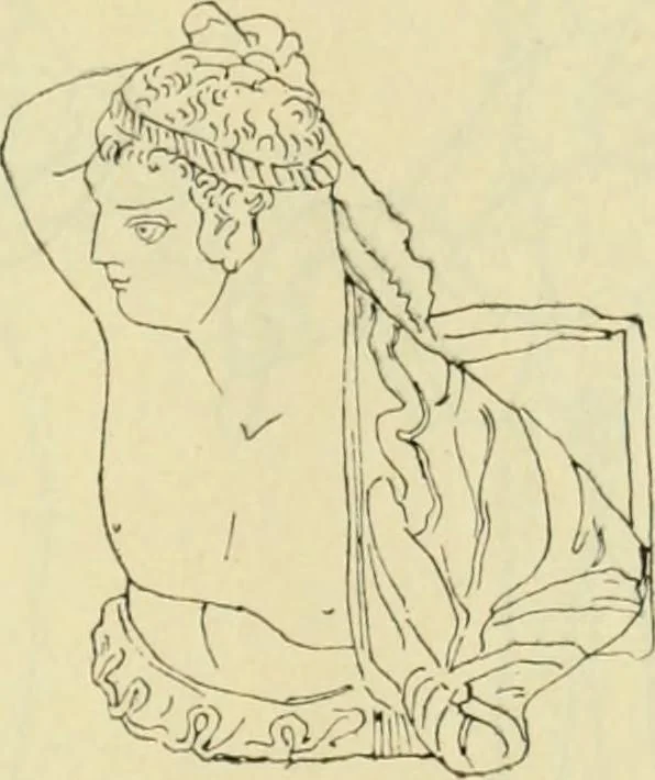 An illustration from Répertoire de la statuaire grecque et romaine, 1908, leaf 144