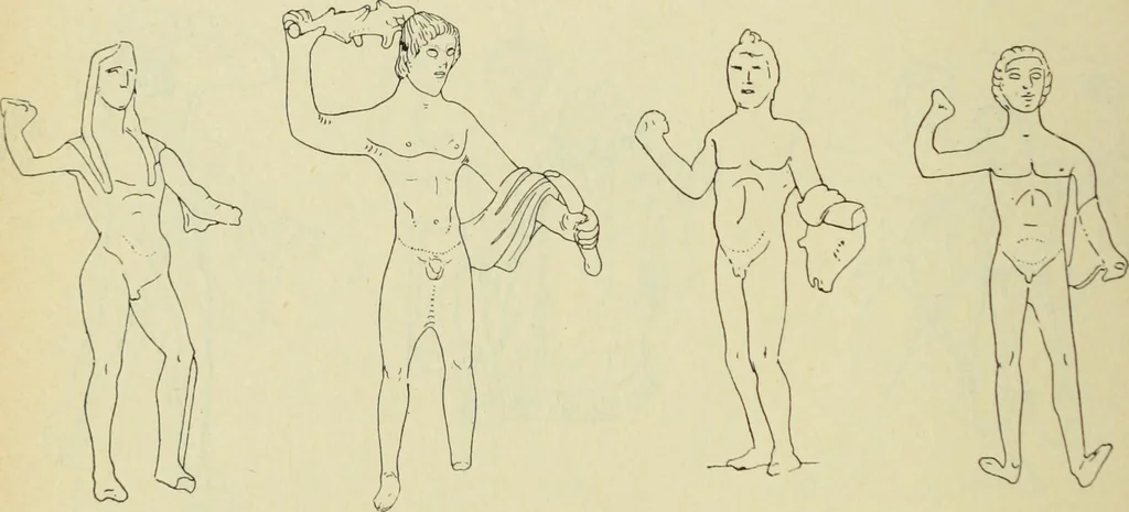 An illustration from Répertoire de la statuaire grecque et romaine, 1908, leaf 145