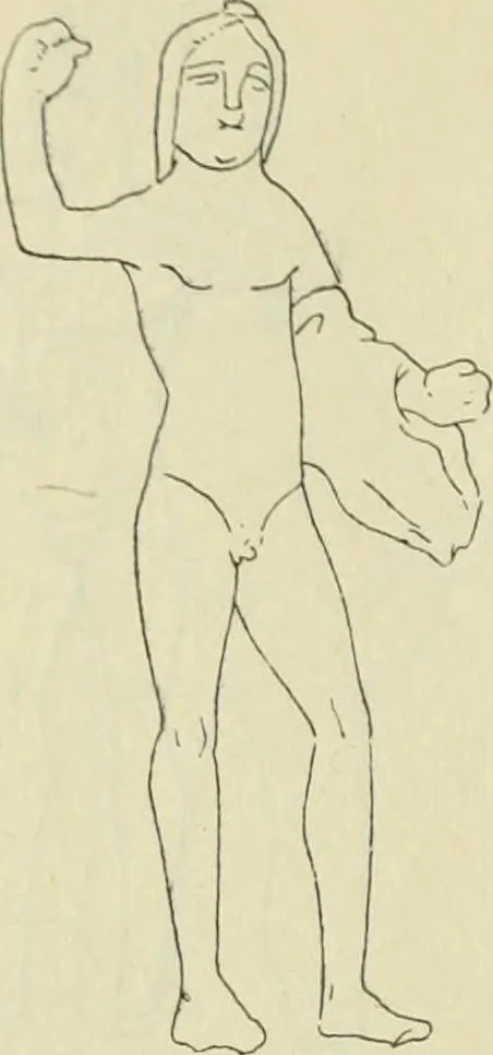 An illustration from Répertoire de la statuaire grecque et romaine, 1908, leaf 147