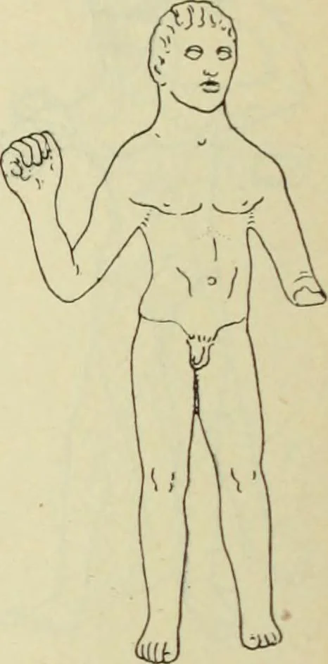 An illustration from Répertoire de la statuaire grecque et romaine, 1908, leaf 147