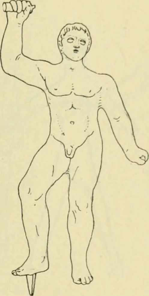 An illustration from Répertoire de la statuaire grecque et romaine, 1908, leaf 148