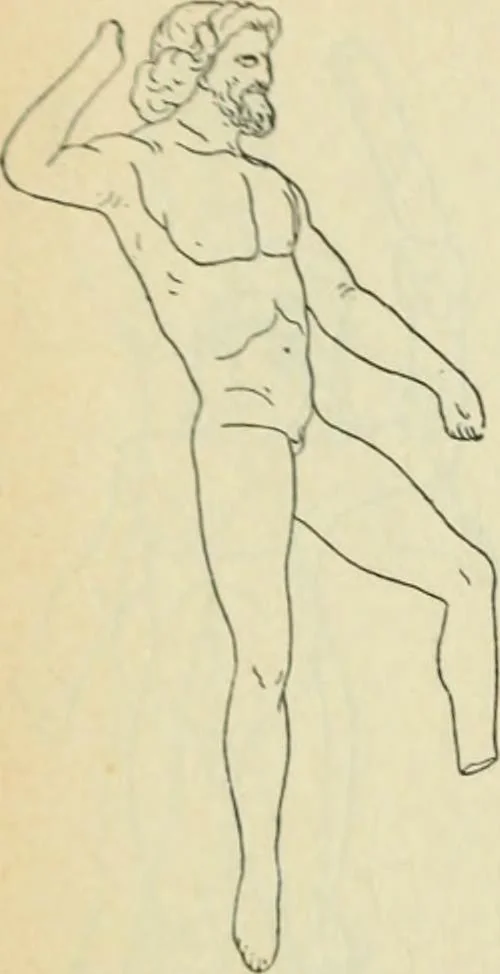 An illustration from Répertoire de la statuaire grecque et romaine, 1908, leaf 149