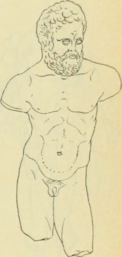 An illustration from Répertoire de la statuaire grecque et romaine, 1908, leaf 152