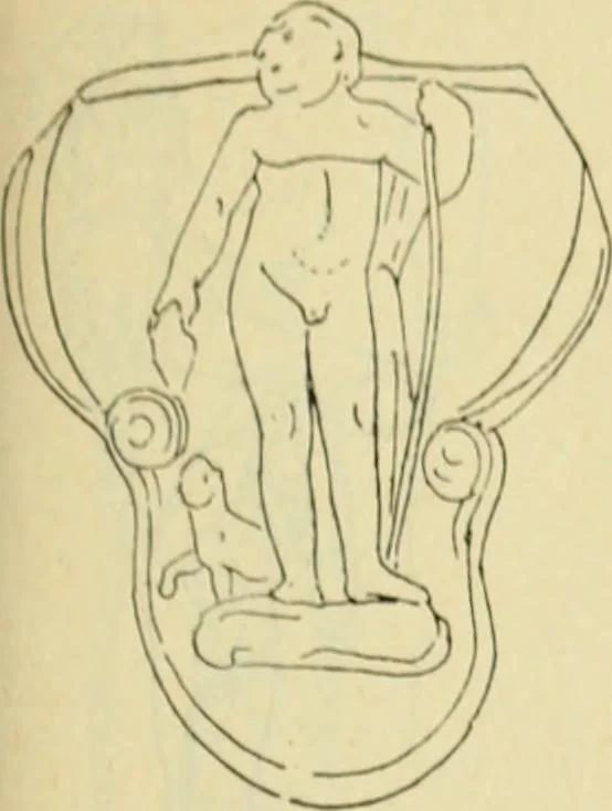 An illustration from Répertoire de la statuaire grecque et romaine, 1908, leaf 154