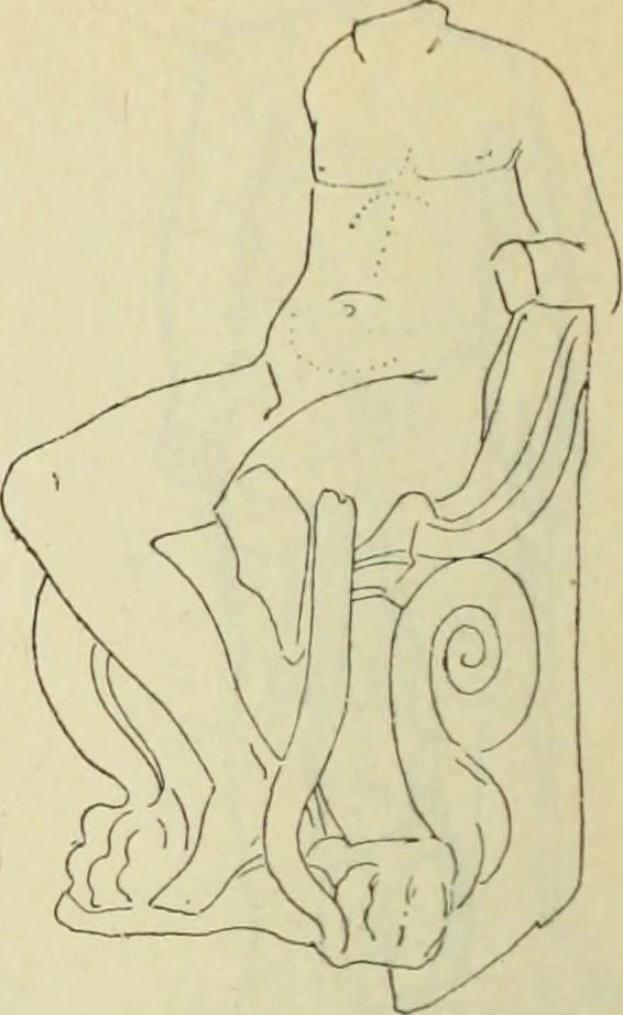 An illustration from Répertoire de la statuaire grecque et romaine, 1908, leaf 157