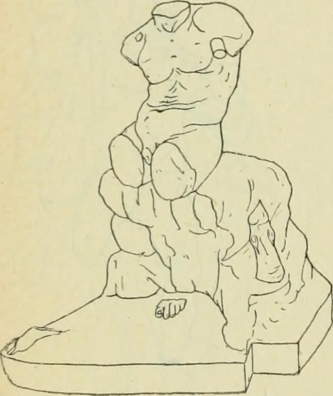 An illustration from Répertoire de la statuaire grecque et romaine, 1908, leaf 157