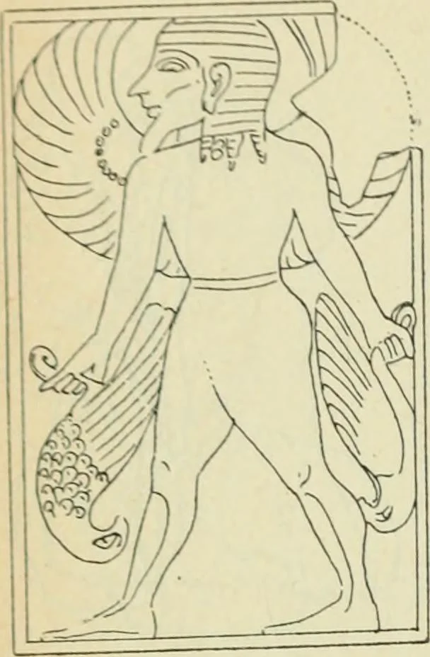 An illustration from Répertoire de la statuaire grecque et romaine, 1908, leaf 159