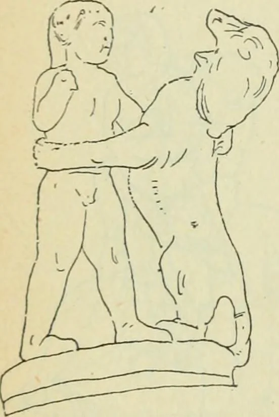 An illustration from Répertoire de la statuaire grecque et romaine, 1908, leaf 159