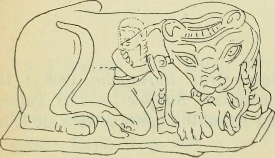 An illustration from Répertoire de la statuaire grecque et romaine, 1908, leaf 159