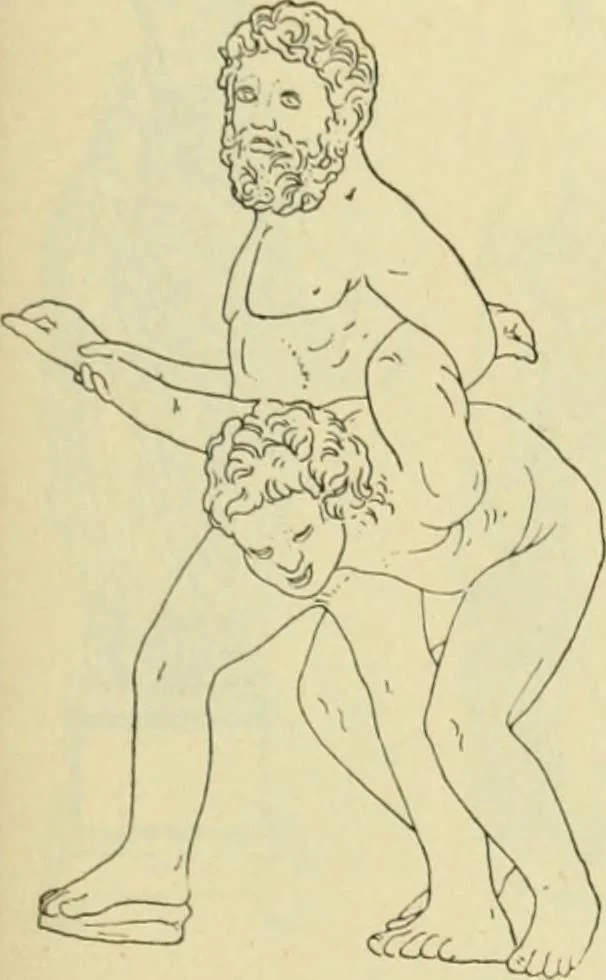 An illustration from Répertoire de la statuaire grecque et romaine, 1908, leaf 160