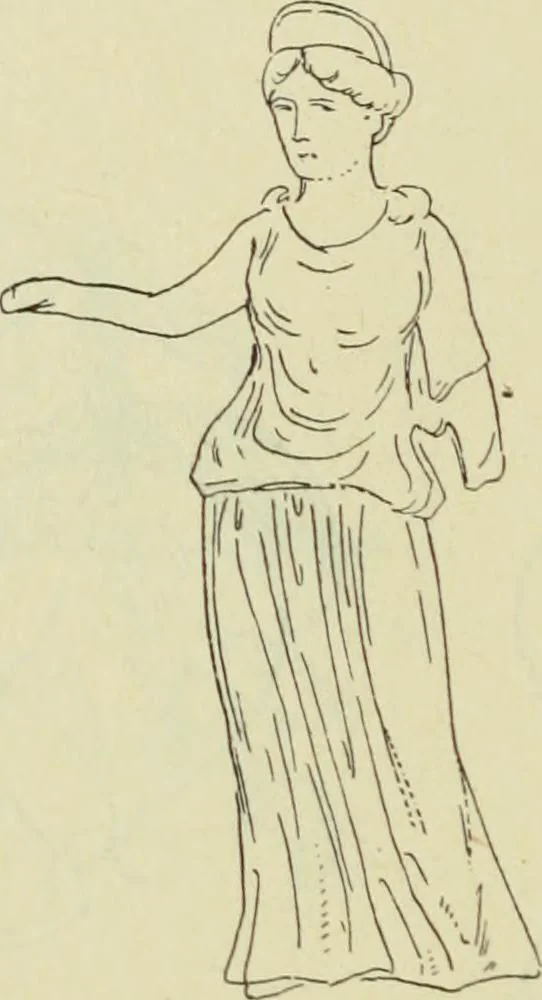 An illustration from Répertoire de la statuaire grecque et romaine, 1908, leaf 161