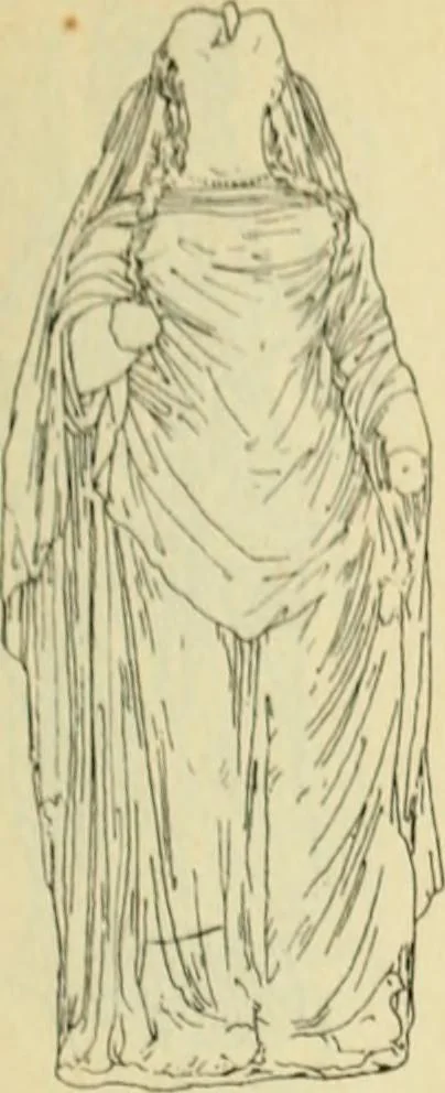 An illustration from Répertoire de la statuaire grecque et romaine, 1908, leaf 162
