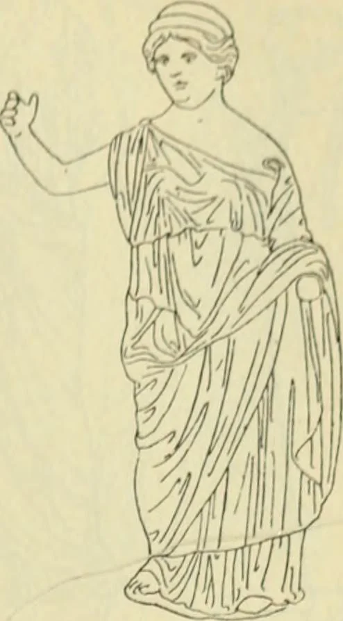 An illustration from Répertoire de la statuaire grecque et romaine, 1908, leaf 162