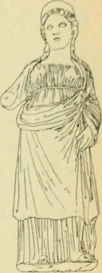 An illustration from Répertoire de la statuaire grecque et romaine, 1908, leaf 162
