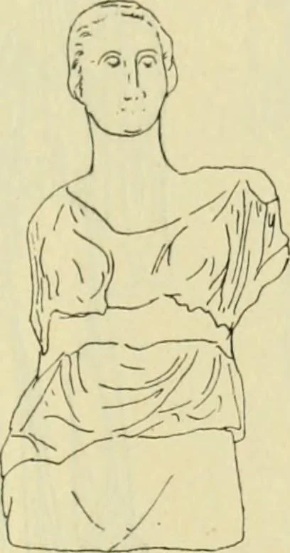 An illustration from Répertoire de la statuaire grecque et romaine, 1908, leaf 162