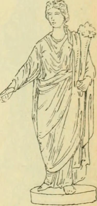 An illustration from Répertoire de la statuaire grecque et romaine, 1908, leaf 162