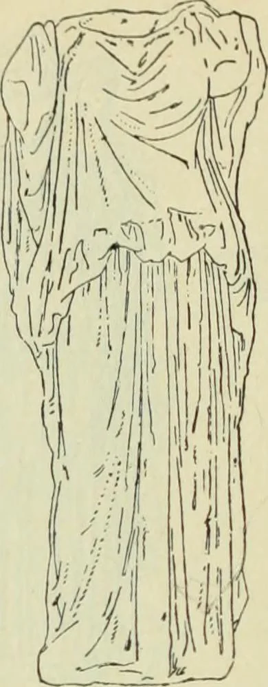 An illustration from Répertoire de la statuaire grecque et romaine, 1908, leaf 163