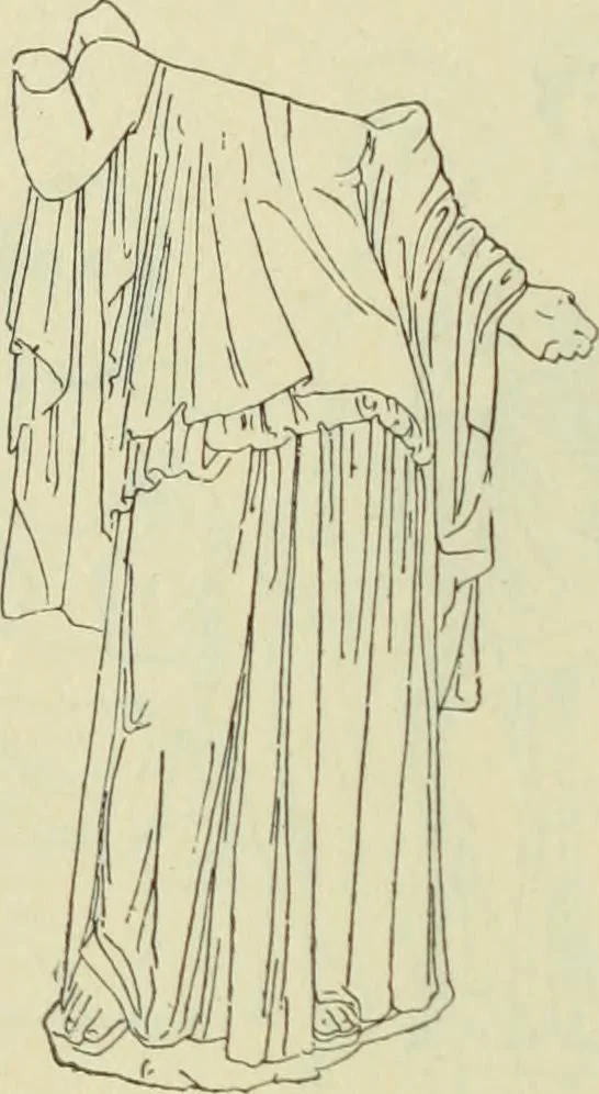 An illustration from Répertoire de la statuaire grecque et romaine, 1908, leaf 163