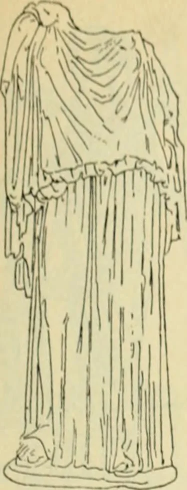An illustration from Répertoire de la statuaire grecque et romaine, 1908, leaf 164