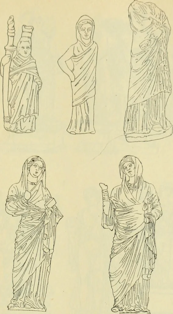 An illustration from Répertoire de la statuaire grecque et romaine, 1908, leaf 164