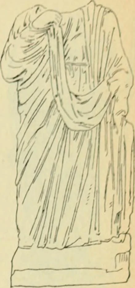 An illustration from Répertoire de la statuaire grecque et romaine, 1908, leaf 164