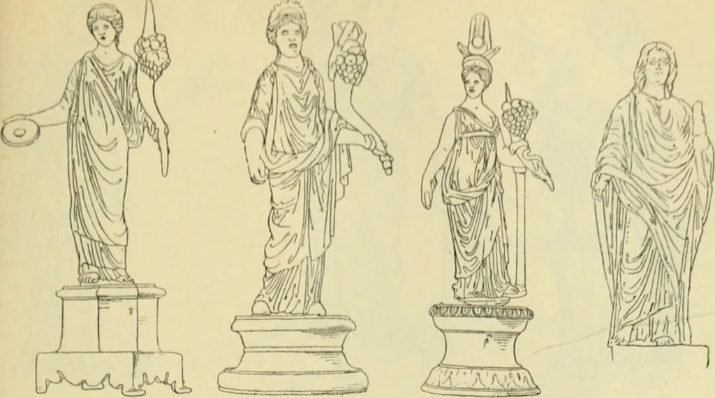 An illustration from Répertoire de la statuaire grecque et romaine, 1908, leaf 166