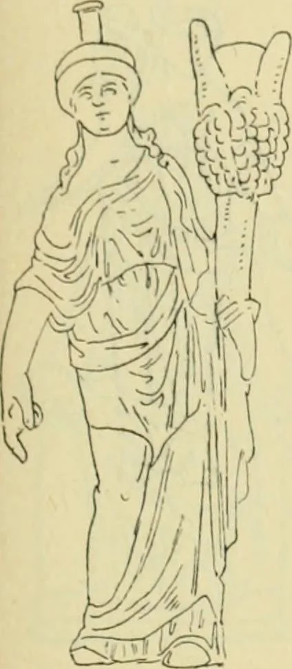 An illustration from Répertoire de la statuaire grecque et romaine, 1908, leaf 166