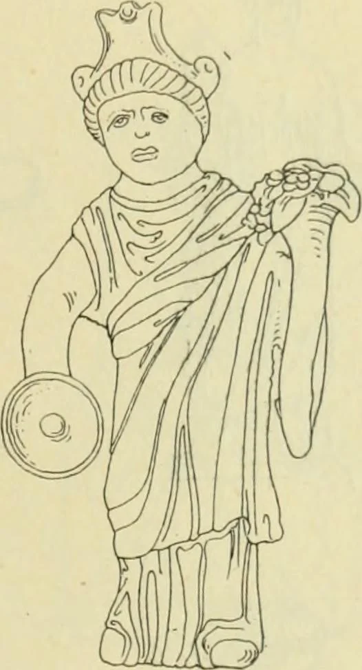 An illustration from Répertoire de la statuaire grecque et romaine, 1908, leaf 166